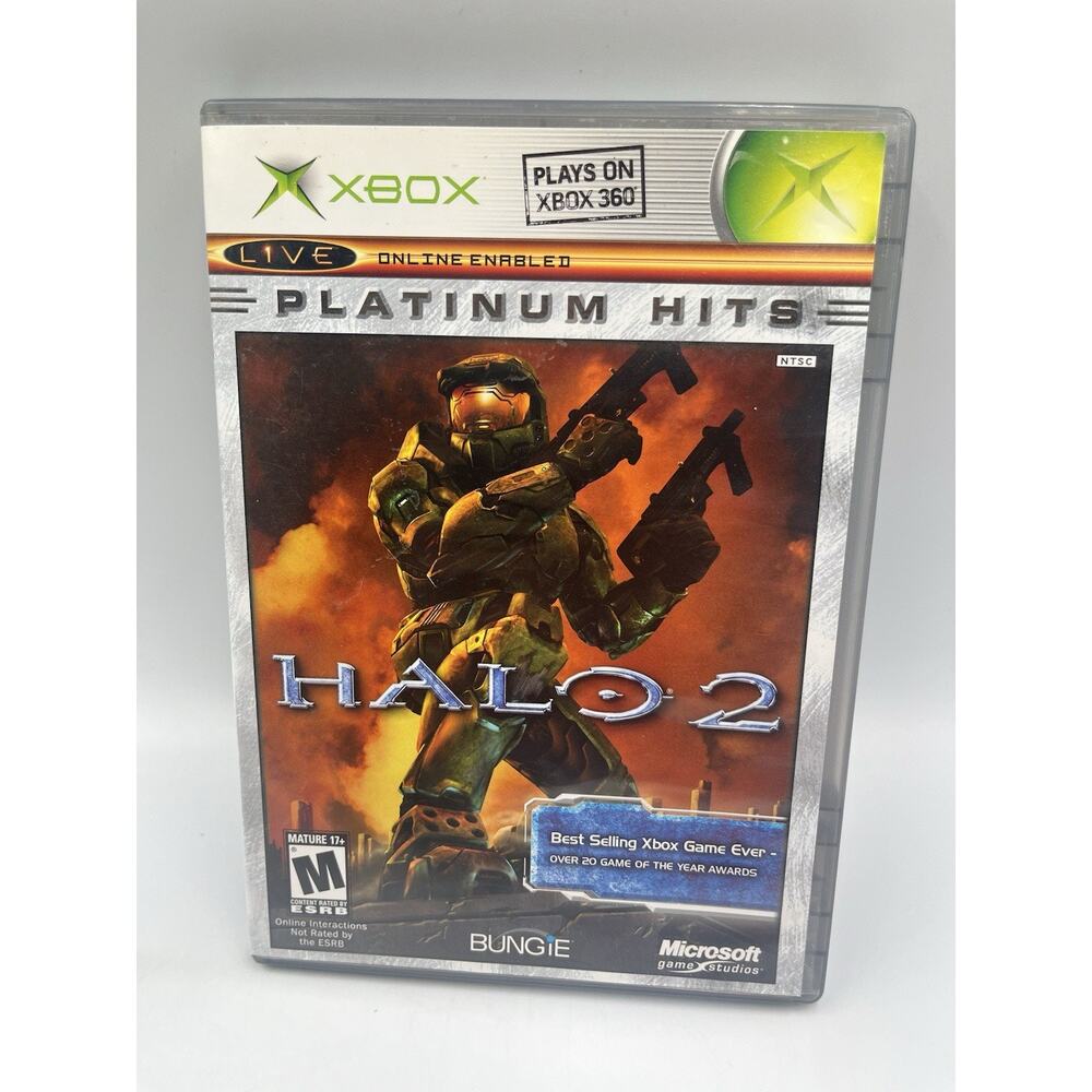 Halo 2 - (Microsoft Xbox, 2004) - CIB - Tested & Working -